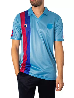 Buy Meyba Men's Blaugrana Barcelona 1985-91 Shirt, Blue • 44.95£