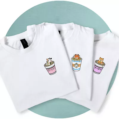 Buy Kawaii T-Shirt - Cute Japanese Graphic Tee - Adorable Anime Shirt - Noodle Cup • 10.99£