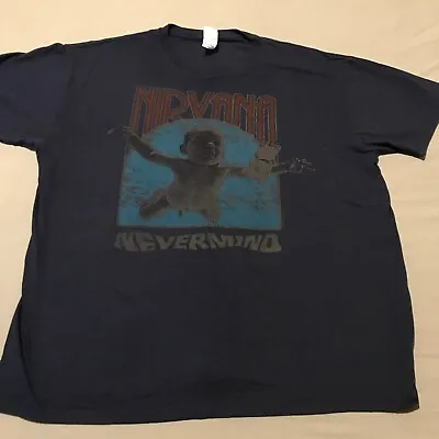Buy Nirvana - Official Nevermind - T-shirt Xl • 30£