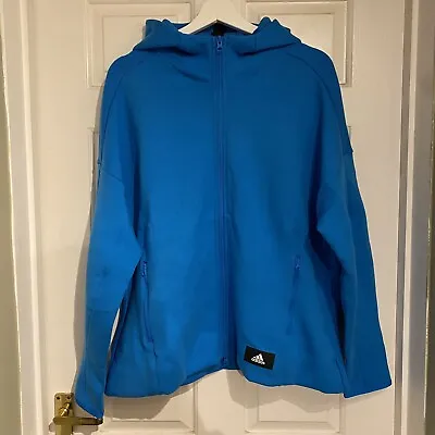 Buy Adidas Sportswear Mission Victory Full-Zip Hoodie - Bright Blue - Size 2XL - New • 65£