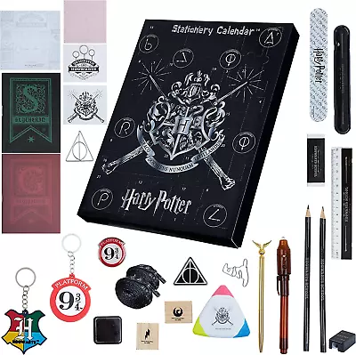 Buy Quality Harry  Potter  Advent  Calendar  2023 ,  Hogwarts  Stationery  Countdown • 33.99£