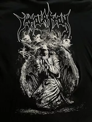 Buy IMMOLATION Let In The Darkness In 2023 Tour T-shirt Large Short Sleeve • 33.07£