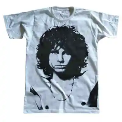 Buy Jim Morrison // T-Shirt // Men's // Women's // Unisex // Bleached // Acid Wash • 42.22£
