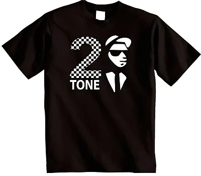 Buy The Specials 2Tone T-shirt | Classic Rude Boy Two Tone Ska 2 Music Records Tee • 11.95£