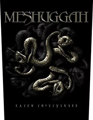 Buy Meshuggah Catch 33 Back Patch Official Metal Rock Band Merch  • 12.63£