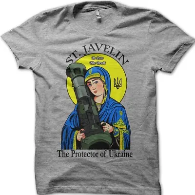 Buy Support UKRAINE Saint St Javelin The Protector Of Ukraine N-LAW T-shirt 8959 • 13.95£