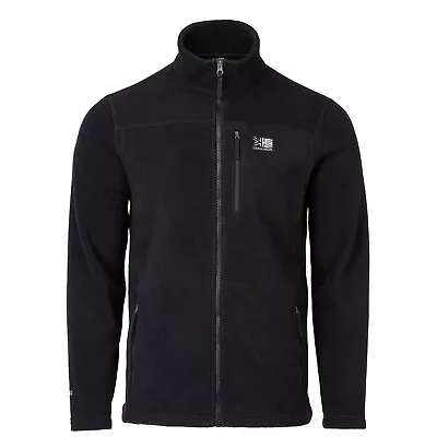 Buy Karrimor Mens Long Sleeve Zip Funnel Neck Fleece Jacket Sizes From S To 4XL • 37.11£