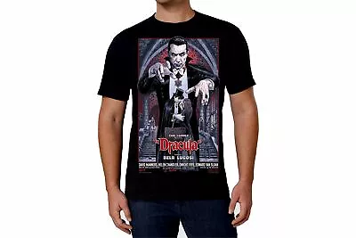 Buy DRACULA - Movie Poster T-Shirt - Bela Lugosi Classic Horror • 21.95£