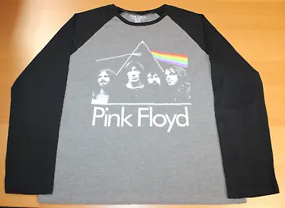 Buy Pink Floyd DARK SIDE OF THE MOON Long Sleeve Shirt XL Rainbow Band Graphic Tee • 22.67£