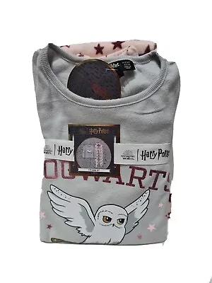 Buy Harry Potter Fleece Pyjama Set Nightwear Long Sleeves For Girl's Kids • 17.99£