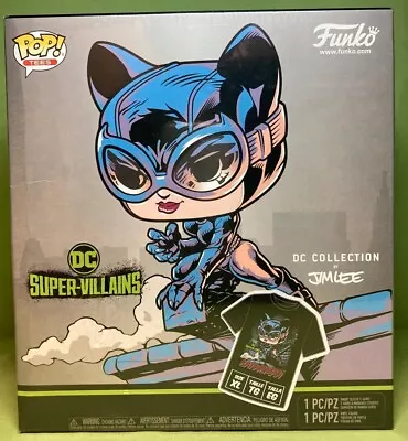 Buy Funko Pop! Tees DC Collection By Jim Lee Catwoman T-Shirt Unisex XLarge + Figure • 23.62£