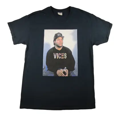 Buy Gildan Ice Cube Vices Graphic T Shirt Size M Navy Band Rap Musc Tee • 17.99£
