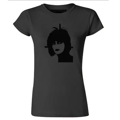 Buy Womens Siouxsie Silhouette Punk T Shirt Banshees Pistols Clash Ruts • 9.99£