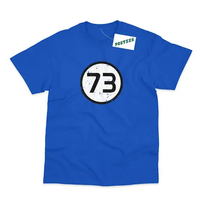 Buy Sheldon Cooper 73 Perfect Number Inspired By Big Bang Theory Printed T-Shirt • 9.95£