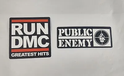 Buy 2 Rap Hip Hop Stickers RUN DMC GREATEST HITS - PUBLIC ENEMY Music Merch  • 2.37£
