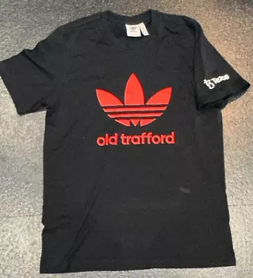 Buy Adidas Originals Manchester United Player Issue Old Trafford T-Shirt  - Medium • 9.95£