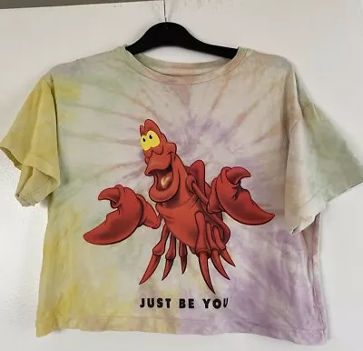 Buy Pull And Bear Little Mermaid Crop T Shirt XS • 2£