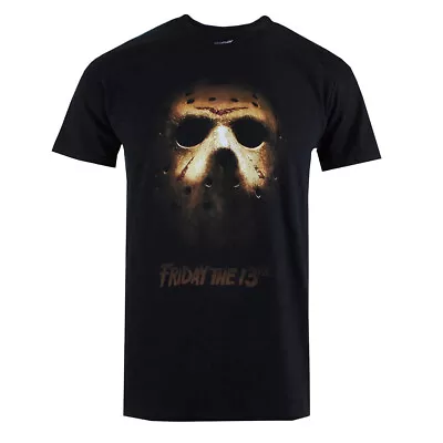 Buy Friday 13th Jason Voorhees Mask Logo Official Tee T-Shirt Mens Unisex • 16.10£