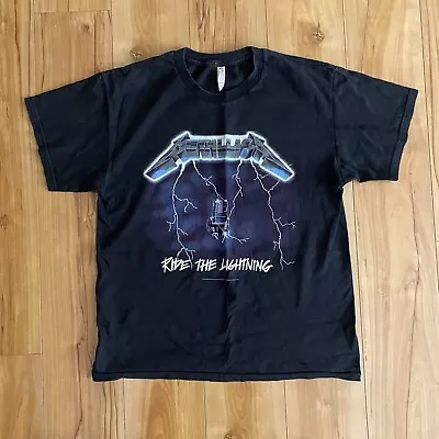 Buy Metallica Ride The Lightning Mens T-Shirt - Large • 28.44£