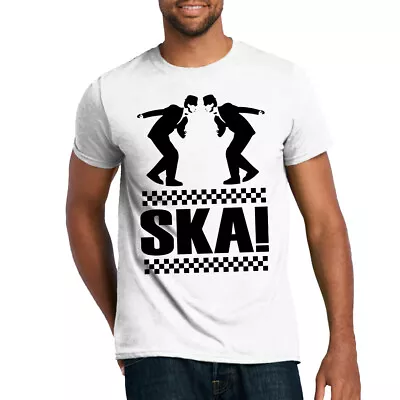 Buy Ska Dance T-shirt Skanking Dancing Ska Man Checker Board Birthday Gift Christmas • 14.99£