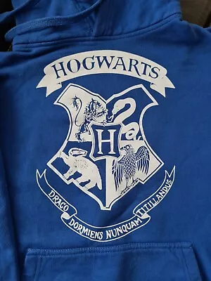 Buy Harry Potter Hogwarts Crest Hoodie Jumper Size Small • 4£