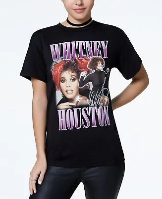 Buy Bravado Juniors' Whitney Houston Graphic T-Shirt Stars • 20.99£