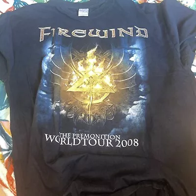 Buy Firewind Band Tour T Shirt 2008 Size XL  • 4.99£