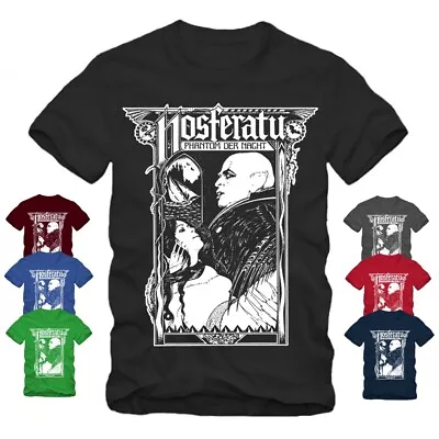 Buy Nosferatu - T-Shirt,Phantom Der Nacht,Klaus Vampir Kinski Kult Retro Dracula  • 17.30£