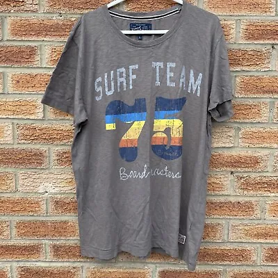 Buy South Coast Criminal Surf T-shirt Size L Large Mens Short Sleeve Grey • 8.54£