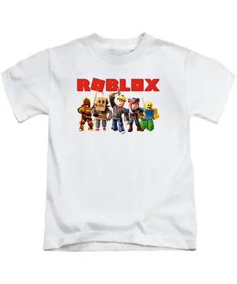 Buy Roblox Characters Kids T-Shirt Girls Boys Gamer Gaming Tee Top Children • 7.95£