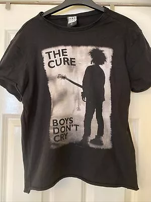 Buy The Cure T Shirt OFFICIAL Boys Don't Cry  Tee Classic Goth Punk Rock - Size S • 9£