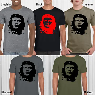 Buy Che Guevara Mens T-shirt Revolution Cuba Rebel Classic Retro Design Top • 7.99£