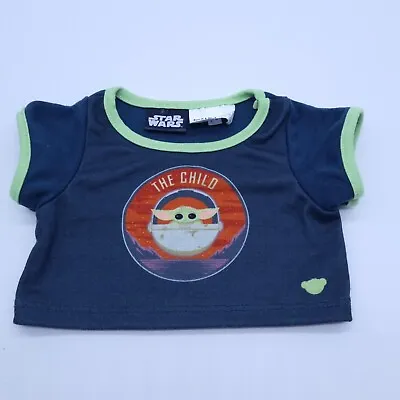 Buy Build A Bear Star Wars The Mandalorian The Child T-shirt Baby Yoda Din Grogu • 7.49£