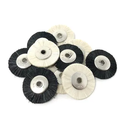 Buy Nylon Polishing Wheels Soft & Hard Bristle Brushes Unmounted Jewellery Rotary • 2.99£