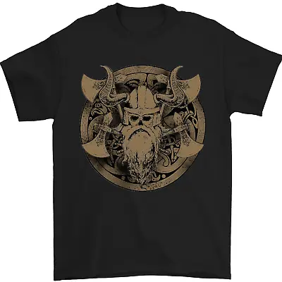 Buy Viking Warrior Gym MMA Valhalla Odin Norse Mens T-Shirt 100% Cotton • 9.99£