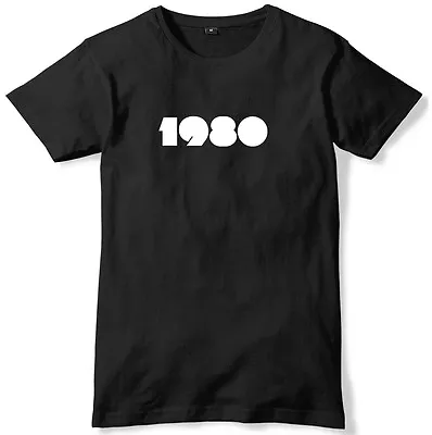 Buy 1980 Year Birthday Anniversary Mens Funny Slogan Unisex T-Shirt • 11.99£
