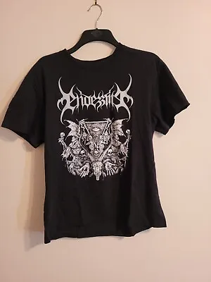 Buy Endezzma The Arcane Abyss Shirt Size L Black Metal Taake Tsjuder Mayhem Immortal • 10£