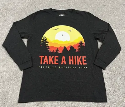 Buy Yosemite National Park Shirt Womens Size Large Long Sleeve Gray • 14.06£