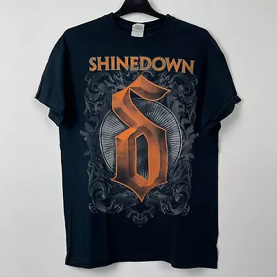 Buy 2013 Shinedown UK Fall Tour Rare Band T-Shirt M • 5£
