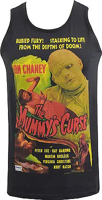 Buy Mens Vest Tank Mummys Curse Lon Chaney Vintage B-movie Cult Classic Horror S-5xl • 20.50£