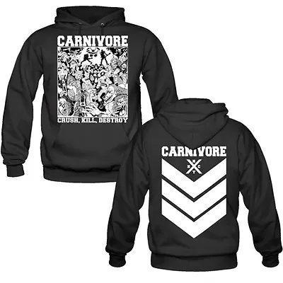 Buy ⛔️ Carnivore ⛔️ - Crush, Kill, Destroy - HOODIE SWEAT M/L/XL/XXL,Type O Negative • 34.67£