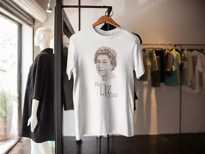 Buy The Queen T Shirt Elizabeth Ii 1926-2022 Rip Her Majesty Adults Kids • 8.99£