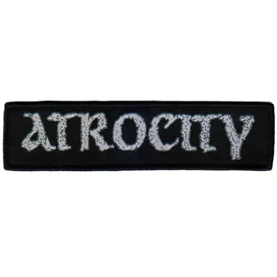Buy Atrocity New Logo Patch Official Death Metal Band Merch  • 6.31£