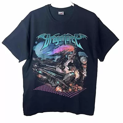 Buy Vintage Dragonforce 2008 Tour T-Shirt , Medium Men’s - Rare Graphic Tee • 40£