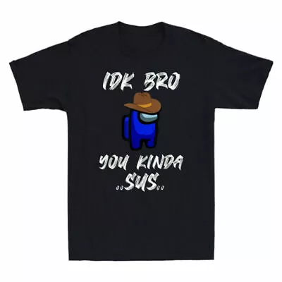 Buy Idk Kinda Men's Bro Gamer T-Shirt Sus Vintage Imposter Crewmate, Funny You Game • 12.98£