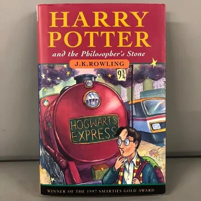 Buy Harry Potter & The Philosophers Stone Book Bloomsbury 1st Edition 9th Print -CP • 49.99£
