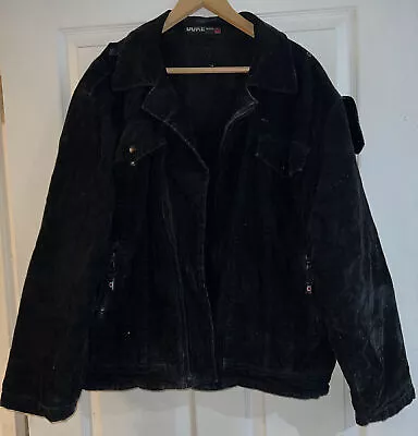 Buy Duke Jeans Mens Black Jacket, Size XL. MC123 • 12.95£