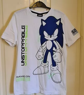 Buy White Sonic The Hedgehog Tshirt • 0.99£