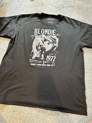 Buy Womens Oversized Blondie T Shirt Black Size Large  • 3£