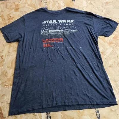 Buy Star Wars Graphic T Shirt Blue 3XL XXXL Womens Summer Outdoors • 11.99£